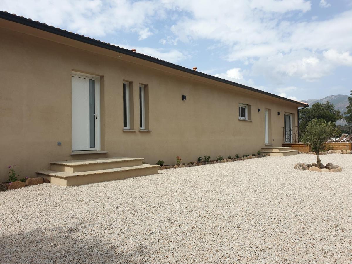 Domaine U Filanciu - Casa Ghjulia - Centru Di Corsica Villa Moltifao Екстериор снимка